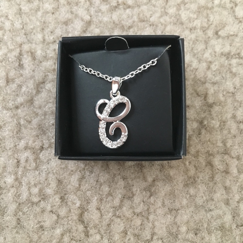 Avon "C" Necklace, NEW